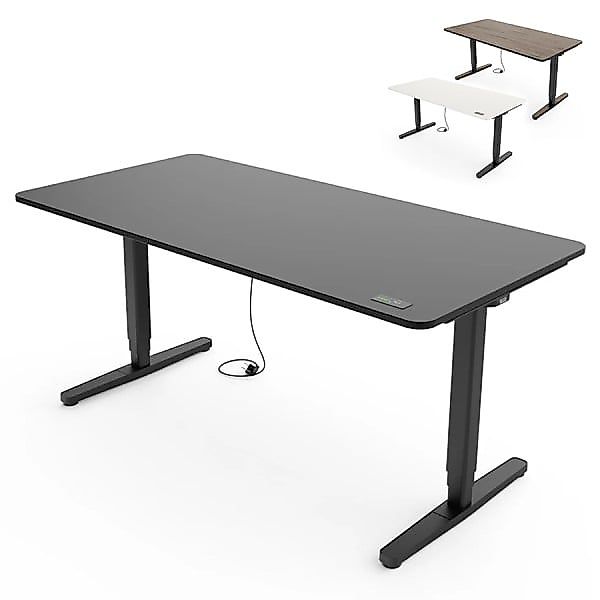 Yaasa Desk Pro Schreibtisch | Gestell schwarz | el. höhenverstellbar | Konf günstig online kaufen