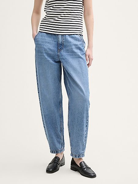 TOM TAILOR Denim Weite Jeans Paperbag günstig online kaufen