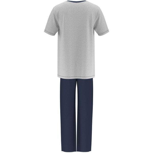 MUSTANG Schlafanzug Pyjama-Set T-Shirt Long Pants günstig online kaufen
