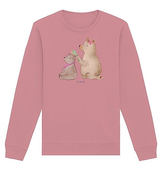 Mr. & Mrs. Panda Longpullover Bär Kind Größe XL - Canyon Pink - Geschenk, M günstig online kaufen