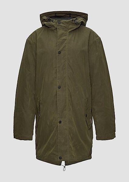 QS Langmantel Parka mit herausnehmbarem Innenfutter günstig online kaufen