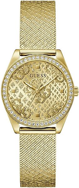 Guess Quarzuhr BOA GW0748L2, Armbanduhr, Damenuhr, Kristallsteine, Mineralg günstig online kaufen