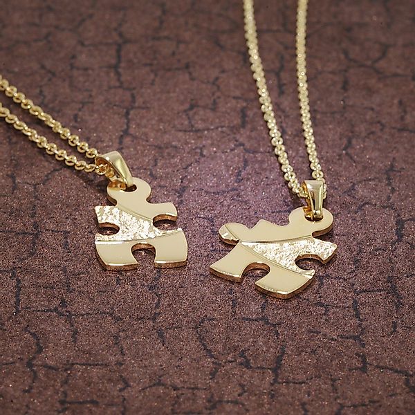 trendor Kette mit Anhänger Puzzle Partner günstig online kaufen