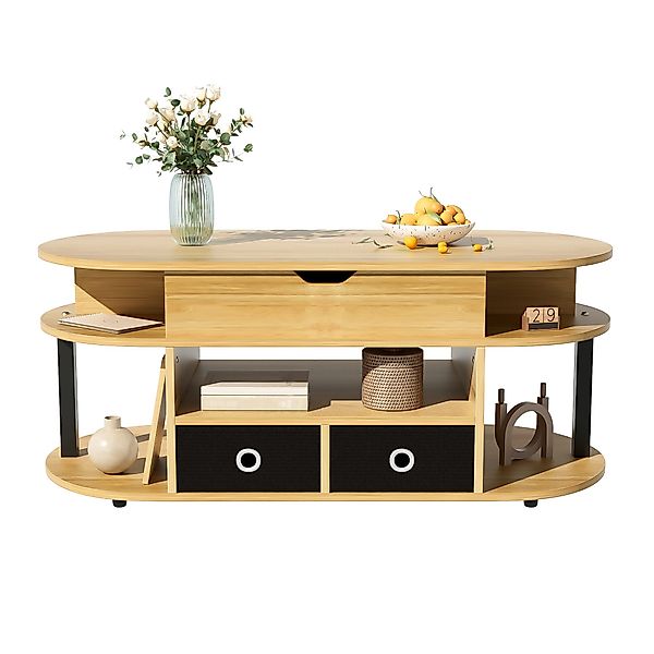 HAUSS SPOLE Couchtisch mit Hebefunktion, Stauraum günstig online kaufen