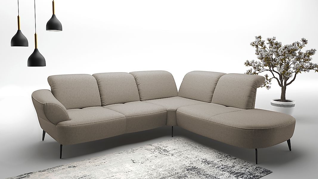sit&more Ecksofa »Dance, L-Form, inkl. Sitztiefenverstellung« inkl. Click&S günstig online kaufen