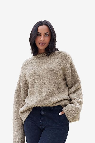 Next Strickjacke Strickpullover in Bouclé mit günstig online kaufen