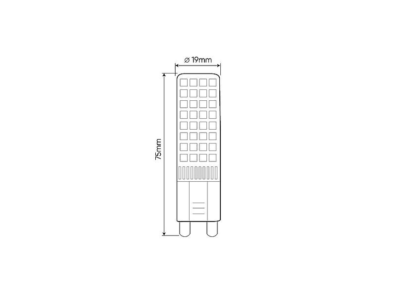 LED-Line LED-Leuchtmittel G9 LED Leuchtmittel 12W günstig online kaufen