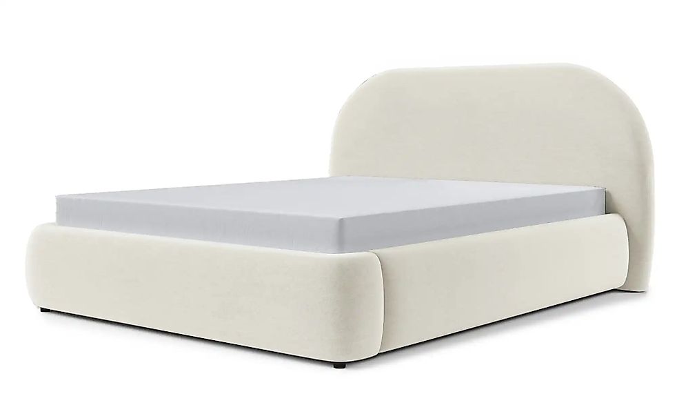 Polsterbett mit Bettkasten   ¦ beige ¦ Maße (cm): B: 178 H: 116 Betten > Po günstig online kaufen