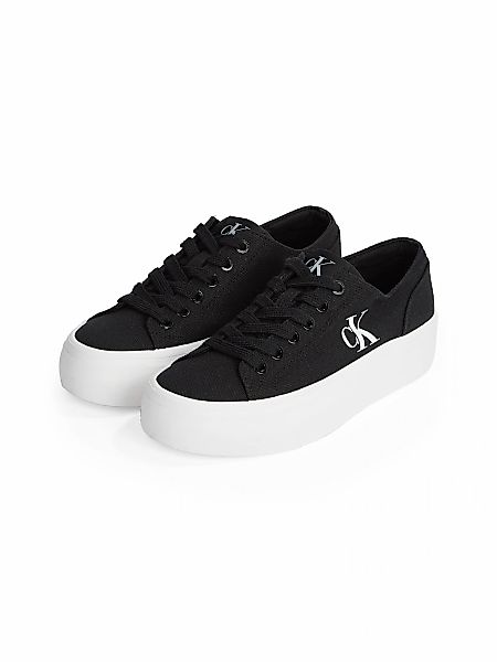 Calvin Klein Jeans VULC FLATFORM LOW CV MG Plateausneaker, Schnürschuh, Fre günstig online kaufen