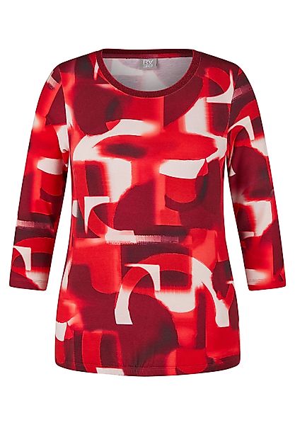 Rabe 3/4-Arm-Shirt mit grafischem Muster und günstig online kaufen