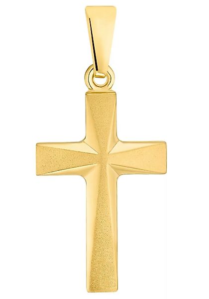 Amor Kettenanhänger "Golden Cross, 2013510", Made in Germany günstig online kaufen