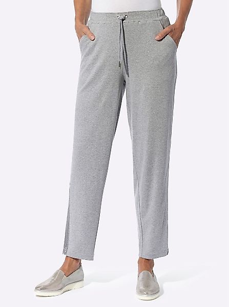 Sieh an! Jerseyhose Sweathose Innenbeinlänge ca. günstig online kaufen
