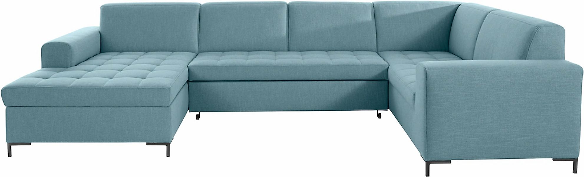 OTTO products Wohnlandschaft "Grazzo, aktuelle Steppung im Sitz, viel Platz günstig online kaufen