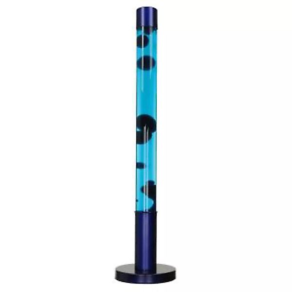 Design Lavalampe XXL Blau Hellblau rund 76cm ALAN günstig online kaufen