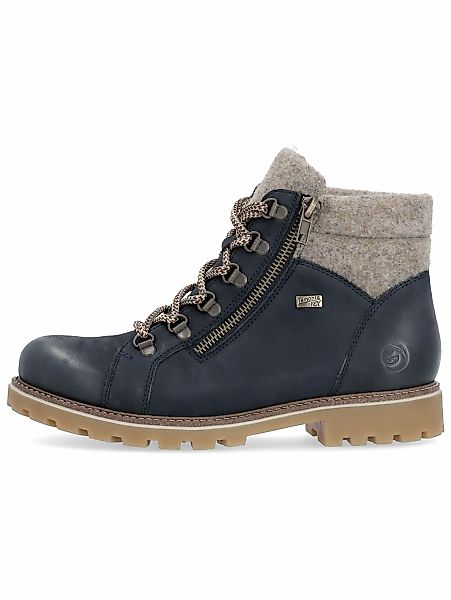 Remonte Schnürstiefelette "Remonte Stiefelette Veloursleder" günstig online kaufen