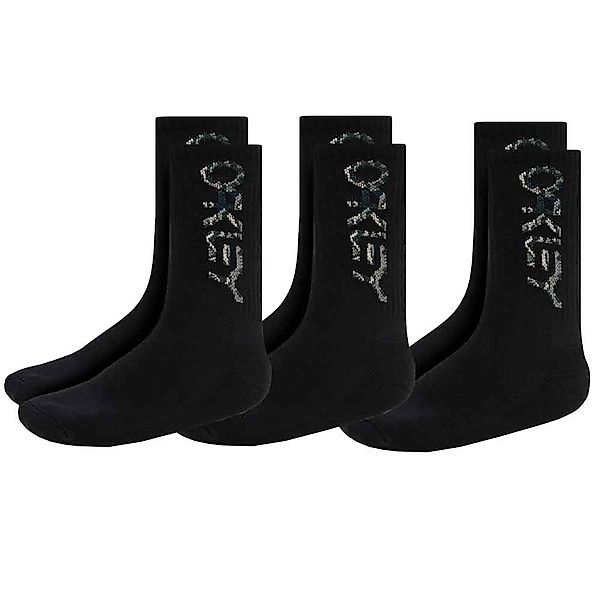 Oakley B1B Socks 2.0 3PCS Blackout günstig online kaufen