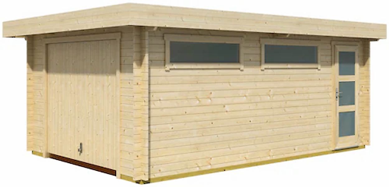 LASITA MAJA Garage »Canberra«, (Set, Mit zusätzliche Eingang), Garage + Sch günstig online kaufen