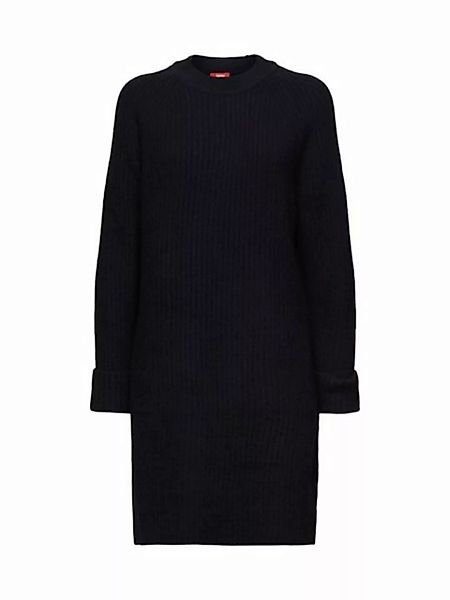 Esprit Strickkleid Minikleid aus Rippstrick günstig online kaufen