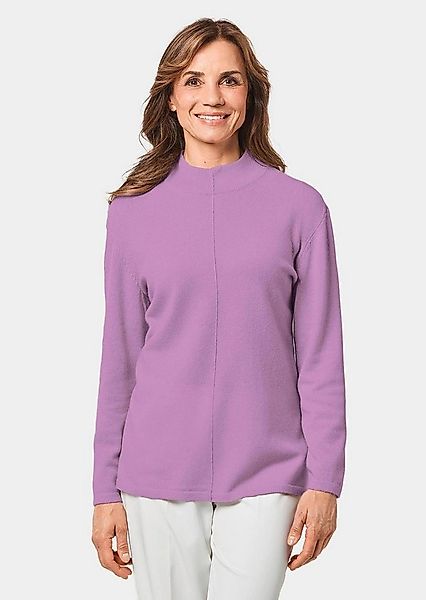 GOLDNER Strickpullover "Kurzgröße Kuschelweicher Kaschmirpullover mit Krage günstig online kaufen