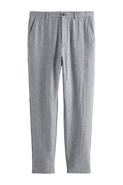 Next Dehnbund-Hose Strukturierte Hose aus Leinengemisch (1-tlg) günstig online kaufen