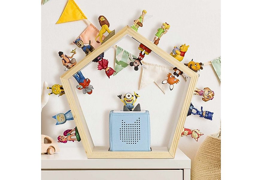 Baby Vivo Regal Toniebox magnetische Aufbewahrung für über 68 Tonies - 5 Ec günstig online kaufen