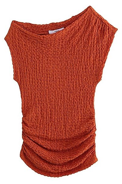 Next One-Shoulder-Top Schulterfreies strukturiertes Oberteil (1-tlg) günstig online kaufen