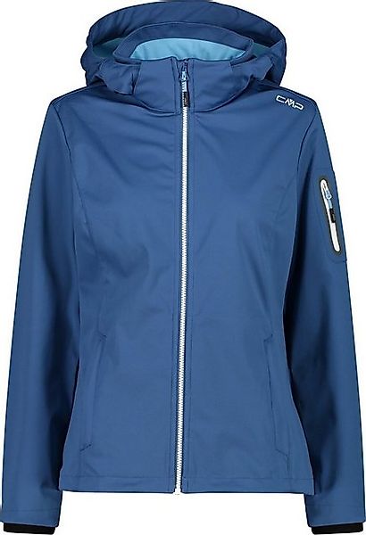 CMP Trekkingjacke WOMAN JACKET ZIP HOOD DUSTY BLUE günstig online kaufen