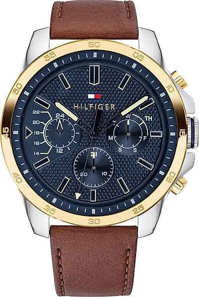 Tommy Hilfiger Multifunktionsuhr DECKER 1791561, Quarzuhr, günstig online kaufen