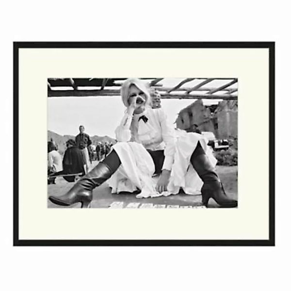 Any Image Wandbild Brigitte Bardot, Spielkarten schwarz Gr. 30 x 40 günstig online kaufen