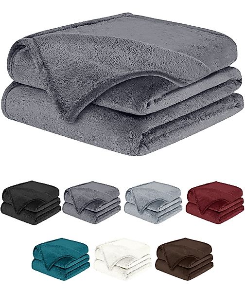 Wohndecke Kuscheldecke Fleecedecke Sofadecke Tagesdecke Bettüberwurf, günstig online kaufen