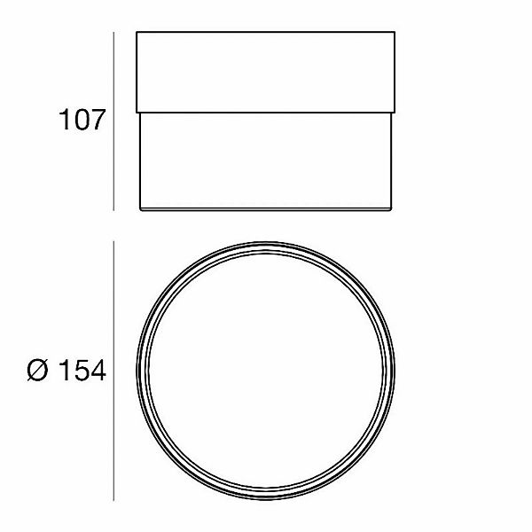 LED-Deckenleuchte Crumb, weiß, Ø 15,4 cm, Eisen, Glas günstig online kaufen