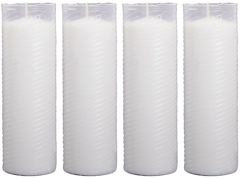 HS Candle Grabkerze (Spar-Set, 4-tlg), Nachfüllkerze N4 Ersatzkerze Grablic günstig online kaufen