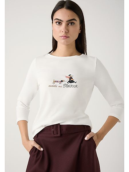 MORE&MORE 3/4-Arm-Shirt elastisches 3/4 Arm Shirt günstig online kaufen