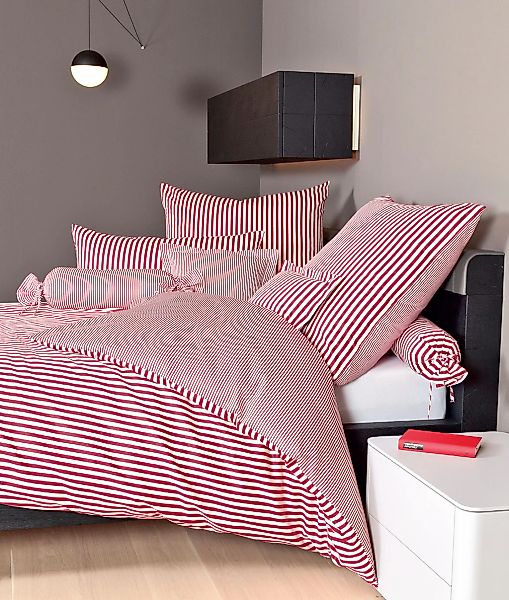 Janine Wendebettwäsche "modernclassic 3912, 100% Baumwolle" 3 Stk. tlg. mit günstig online kaufen