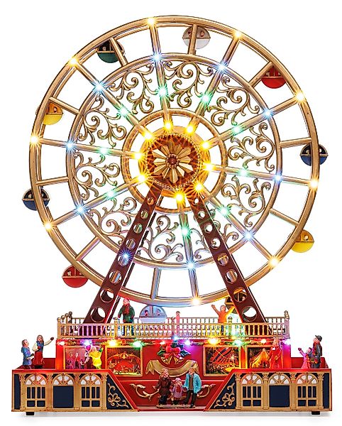 SIKORA Weihnachtsfigur XL Deko Riesenrad mit günstig online kaufen
