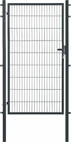 GARDEN N MORE Zauneinzeltür "Einzeltor Premium" 183 cm hoch, anthrazit günstig online kaufen