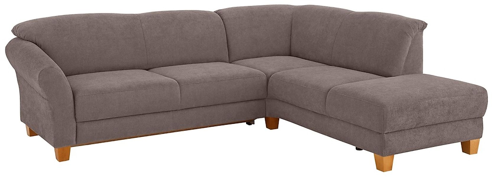 Home affaire Ecksofa »Gotland L-Form« wahlweise mit Sitztiefenverstellung + günstig online kaufen