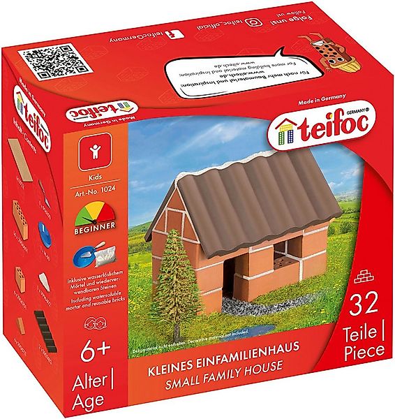 Eitech Teifoc Kleines Einfamilienhaus Steinbaukasten, (35 St) günstig online kaufen