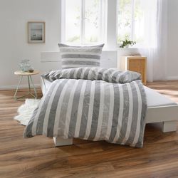 Dyckhoff Bettwäsche "Blockstreifen" 2 Stk. tlg. aus Weichfrottier günstig online kaufen