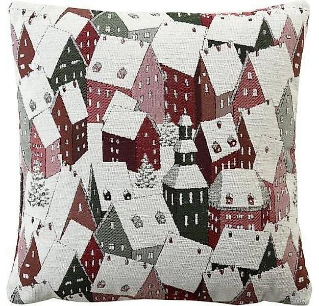 sander table + home Kissenhülle Kissenhülle Rooftop Grün 40 x 40 cm günstig online kaufen