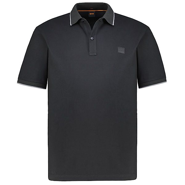 BOSS Poloshirt mit Elasthan Farbe schwarz Größe: 4XL günstig online kaufen