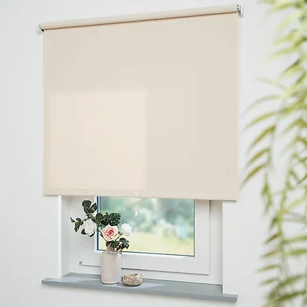 Liedeco Springrollo »Uni«, Lichtschutz, mit Bohren, freihängend, Rollowelle günstig online kaufen
