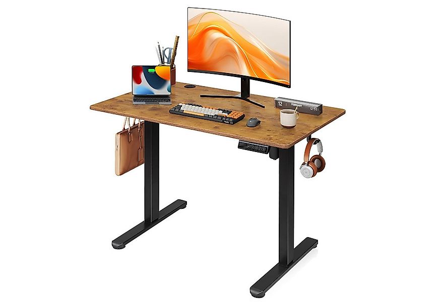 DEVAISE Schreibtisch Höhenverstellbarer Schreibtisch elektrisch 100×60 cm ( günstig online kaufen