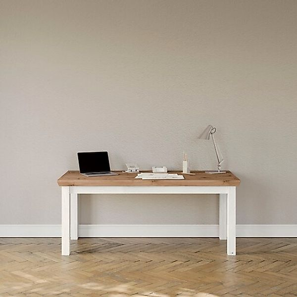 set one by Musterring Schreibtisch »York«, Im Landhaus-Stil, in 3 Farben er günstig online kaufen
