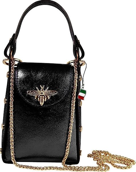 FLORENCE Umhängetasche Florence Tasche schwarz Leder (Umhängetasche), Damen günstig online kaufen