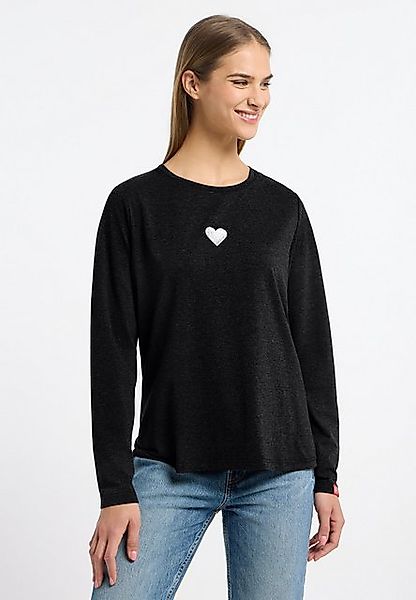 Frieda & Freddies NY Longsleeve Longsleeve Shirt mit dezenten Farbdetails günstig online kaufen