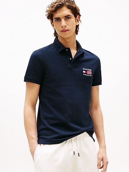 Tommy Hilfiger Poloshirt HILFIGER FLAG REG POLO günstig online kaufen