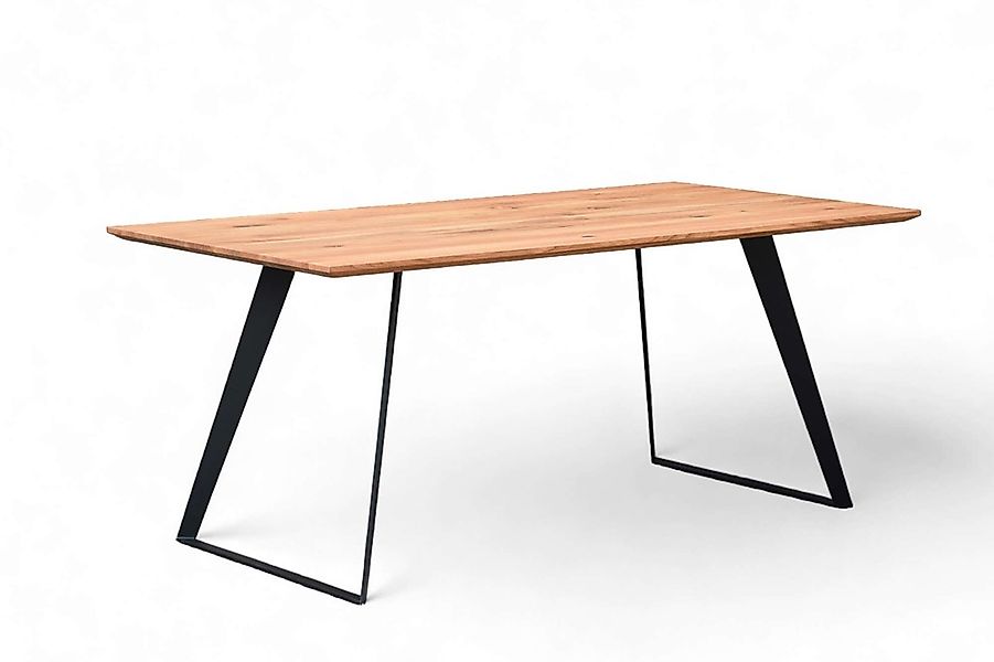 OTTO home Esstisch "Talwiese Küchentisch, U-Form Metallgestell, Wildeiche m günstig online kaufen
