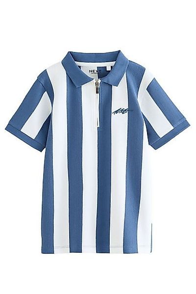 Next Poloshirt Kurzärmeliges Polohemd mit Streifen (1-tlg) günstig online kaufen