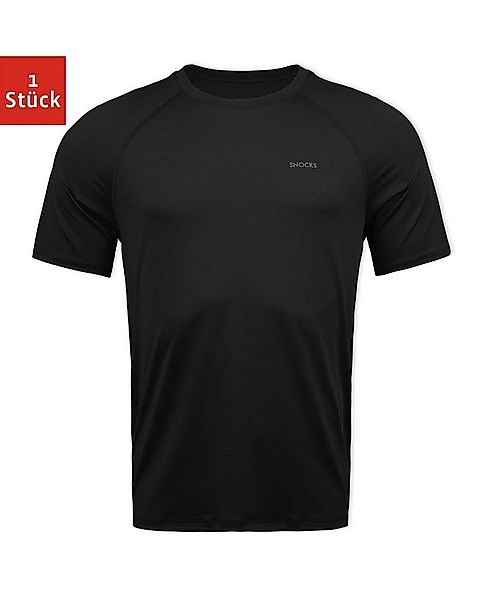 SNOCKS Trainingsshirt Trainingsshirt mit Raglanärmeln Herren (1-tlg) aus sc günstig online kaufen